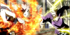 Sinopsis Anime Fairy Tail: The Battle of Fairy Tail Arc, Kudeta dan Pertarungan Sengit Natsu vs Laxus