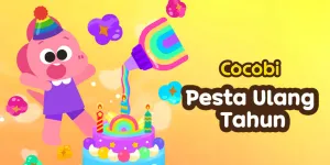 Sinopsis Cocobi - Pesta Ulang Tahun Cocobi di Vidio, Kartun Edukatif yang Seru untuk Si Kecil