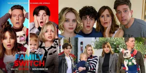 Sinopsis dan Trailer Film Netflix 'FAMILY SWITCH', Jiwa Anggota Keluarga Yang Tertukar Membawa Keuntungan?