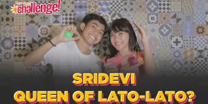 Sridevi dan Eby Tanding Main Lato-Lato, Saking Semangatnya Sampai Copot