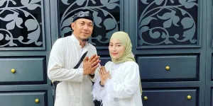 Suami Mpok Alpa Ungkap Kisah Pilu, Pengajian 40 Hari Berusaha Tegar di Depan Anak