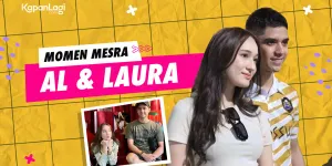 Sudah Dapat Restu, Ini Momen-Momen Bucin Al Ghazali dan Laura Moane yang Bikin Baper