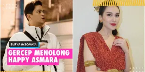 Surya Insomnia & Ayu Ting Ting Tuai Pujian Karena Gercep Menolong Happy Asmara di Panggung