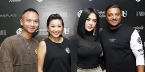 Syahrini Dukung Brand Produk Fashion Lokal Untuk Go Internasional