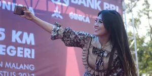 Tak Mampu Tampung Penonton, Pertunjukkan Via Vallen di Samarinda Ricuh