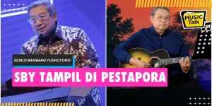 Tampil di Pestapora, Begini Perjalanan SBY di Dunia Musik Indonesia