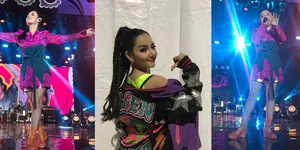 Tampil Enerjik di Ujung-ujungnya Dangdut, Lala Widy Disoraki Para Penggemar