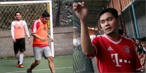 Tanding Futsal Lawan Wartawan, Indra Bekti Kalah
