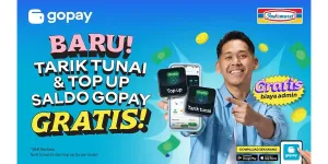 Tarik Tunai Saldo GoPay Cepat Tanpa ATM? Sekarang Bisa di Indomaret, Alfamart, dan Alfamidi!