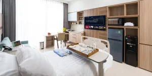 Temani Masa Pemulihan, Vidio Resmi Hadir di Kamar RS Mandaya