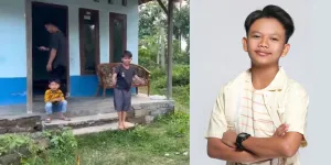 Tembok Biru dan Dinding Bambu Jadi Saksi, Berikut Potret Sudut Rumah Farel Prayoga Sebelum Terkenal seperti Sekarang