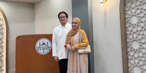Tengku Firmansyah Sambut Nikita Willy di Soft Launching Masjid Edmonton