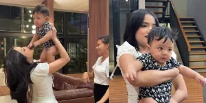 Tiga Minggu Tak Ketemu, Fuji Kegirangan Saat Akhirnya Jumpa Dengan Anak Erika Carlina
