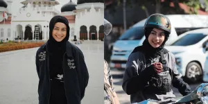 Touring ke Aceh, 7 Potret Sintya Marisca Tampil Berhijab - Disebut Makin Cocok dengan Abidzar Al Ghifari