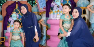 Ultah Ameena ke-4 Berlangsung Meriah Dengan Tema Princess, Senyum Tulus Sus Iroh Bikin Haru