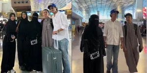 Umi Pipik Lepaskan Kepergian Bilal Ataya yang Melanjutkan Pendidikan di Yaman - Tak Kuasa Nahan Air Mata