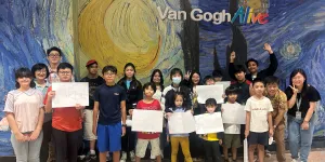 Van Gogh Alive di Jakarta: Perpaduan Seni dan Gaya Hidup yang Menginspirasi Pelajar dan Menggalang Dukungan Pemerintah