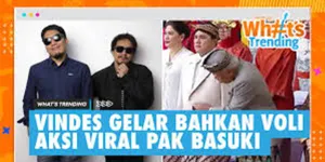 VINDES Gelar BAHKAN VOLI – Alasan Pak Basuki Menteri PUPR Singkap Baju Pak Erick Thohir