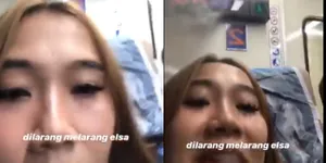 Viral! Bukannya Malu, Perempuan Ini Malah Kegirangan Usai Ngevape di Dalam Kereta