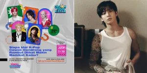 [VOTE HERE] Potret Jungkook BTS dengan Rambut Gondrong Diikat, Makin Ganteng Memikat