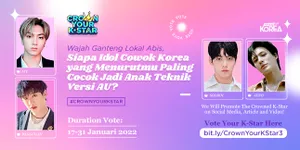 VOTE HERE: Wajah Ganteng Lokal Abis, Siapa Idol Cowok Korea yang Menurutmu Paling Cocok Jadi Anak Teknik Versi AU?