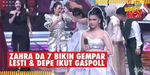 Zahra D'Academy 7 Bikin Satu Studio Gempar, Goyang Lesti-Soimah Guncang Panggung