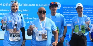 Zaskia Sungkar dan Sederet Figur Publik Indonesia Lainnya Ceritakan Segarnya Le Minerale di Jakarta Marathon 2023