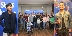 10 Foto Komika Top Hadiri All Stars Gathering Jicomfest 2019