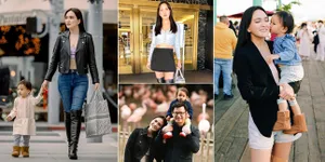 10 Foto OOTD Shandy Aulia Selama Liburan di Amerika, Hot Mama Pakai Crop Top Sampai Hot Pants