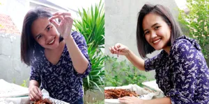 10 Foto Rachmania Arunita Ternak Cacing, Salah Satu Cara Obati Diri dari Gangguan Mental PTSD