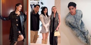 10 Potret Artis di Event Louis Vuitton Plaza Indonesia, Bunga Citra Lestari Pamer Punggung - Taeyeon Bak Peri Musim Semi