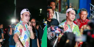 10 Potret Denny Sumargo Laporkan Vernie Hasan ke Polda Metro Jaya Terkait Pencemaran Nama Baik, Lempar Senyum Kepada Awak Media