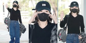 10 Potret IU di Bandara Incheon, Siap Terbang ke Indonesia Sapa Fans Tanah Air dalam 2024 IU H.E.R WORLD TOUR CONCERT IN JAKARTA