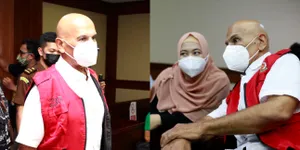 10 Potret Mark Sungkar Jalani Sidang Kasus Korupsi, Sang Istri Diminta Keluar Ruangan Oleh Hakim