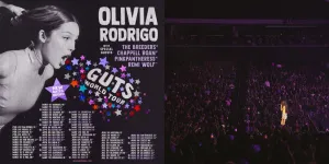 10 Potret Olivia Rodrigo Sukses Gelar Pertunjukan Pertama 'GUTS WORLD TOUR' - Louis Partridge Bucin Berikan Dukungan
