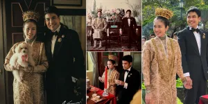 10 Potret Pernikahan Nong Poy Transgender Tercantik dengan Crazy Rich Thailand, Anggun dalam Gaun Tradisional Phuket