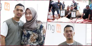 10 Potret Putra Siregar Pecahkan Rekor Muri dengan Sumbangkan 404 Hewan Kurban ke Berbagai Penjuru Indonesia