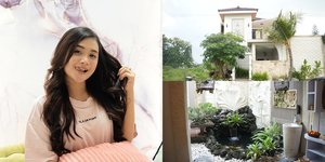 10 Potret Rumah Mala Agatha Penyanyi 'Iclik Cinta' yang Viral, Berlantai 2 dan Dilengkapi Kolam Ikan Koi - Indah dengan Pemandangan Sawah