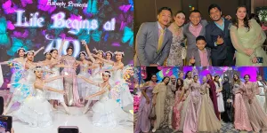 10 Potret Selebritis Unjuk Gaya Fairy Tale di Ulang Tahun Ashanty Ash Yang ke-40, Totalitas Tanpa Batas!