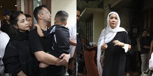 11 Potret Artis yang Melayat ke Rumah Duka Ayah Baim Wong, Raffi Ahmad Datang bersama Nagita Slavina - Ada Mayangsari hingga Arya Saloka