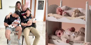11 Potret Gemoy Baby Guzel dan Leslar dalam Photoshoot Ala-ala Prewedding di Dunia Dongeng