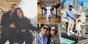 11 Potret Liburan Raisa dan Hamish Daud di Amerika, Wajah dan Gaya Stylish Zalina Jadi Sorotan