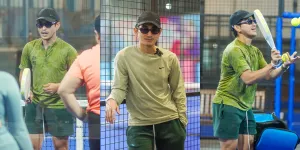 11 Potret Bio One Jadi Pelatih Padel, Tak Permasalahkan Disebut FOMO - yang Penting Sehat