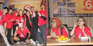 12 Potret Keseruan Anniversary 6 Tahun RALOVA dan Birthday Party Lady Rara, Dari Tumpengan Sampai Nyanyi Bareng Idola