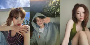 12 Potret Visual Idol K-Pop yang Tak Malu Sering Tampil Tanpa Makeup di Media Sosial - Ada LISA BLACKPINK hingga Haechan NCT!