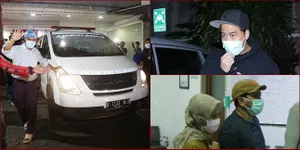 13 Foto Keberangkatan Jenazah Glenn Fredly dari RS Menuju Rumah Duka
