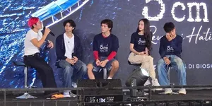 5cm: Revolusi Hati Eksplor Laut, Olivia Morisson Mengaku Nangis