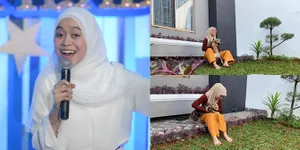 6 Foto Keseruan Lesti Main Sama Kucing, Isi Waktu Luang Selama di Rumah Aja