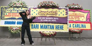 6 Potret Awkarin Beli Hotel dan Dapat Karangan Bunga, Netizen Heboh: Udah Kayak di Monopoli