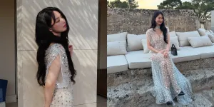 6 Potret Cantik Shin Min-Ah di Acara Brand Perhiasan di Madrid, Pesonanya Membius Banyak Orang